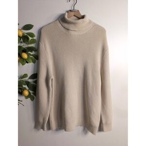 H&M NWT Beige Knit Sweater Sz L